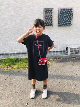 「アイテム（雑貨/ホビー）」を使った、emi_mitoさん（キッズ・124cm）の夏コーディネート