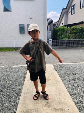 emi_mitoさん（キッズ・122cm）の夏コーディネート