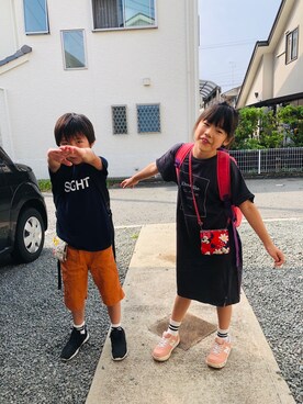 emi_mitoさん（キッズ・125cm）の夏コーディネート