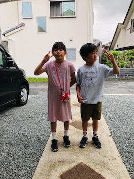 emi_mitoさん（キッズ・125cm）の夏コーディネート