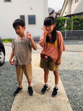 emi_mitoさん（キッズ・125cm）の夏コーディネート