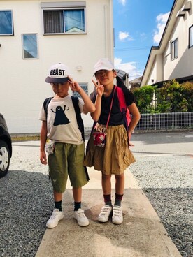 emi_mitoさん(キッズ・125cm)の夏コーディネート