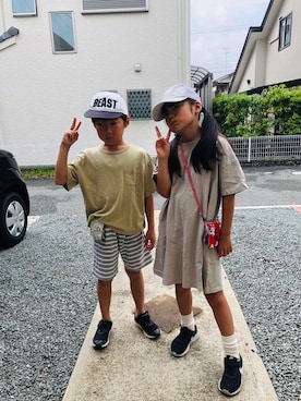 emi_mitoさん(キッズ・125cm)の夏コーディネート