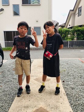 emi_mitoさん（キッズ・127cm）の秋コーディネート