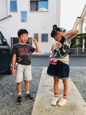 emi_mitoさん（キッズ・127cm）の秋コーディネート