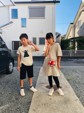 emi_mitoさん（キッズ・129cm）の秋コーディネート