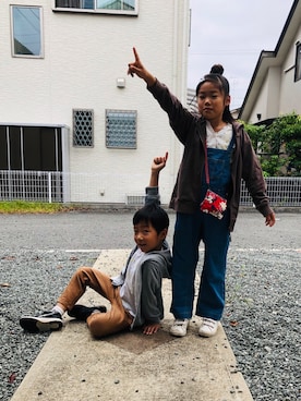 emi_mitoさん（キッズ・129cm）の秋コーディネート