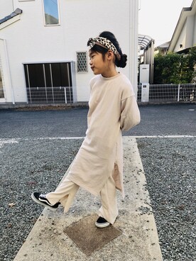 「オースク」｜emi_mitoさん（キッズ・129cm）の冬コーディネート