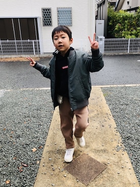 emi_mitoさん（キッズ・125cm）の冬コーディネート