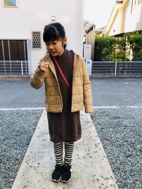 emi_mitoさん（キッズ・130cm）の冬コーディネート
