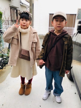 emi_mitoさん(キッズ・130cm)の冬コーディネート