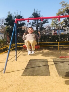 emi_mitoさん（キッズ・127cm）の冬コーディネート