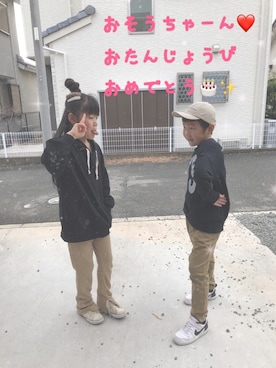 emi_mitoさん（キッズ・130cm）の春コーディネート