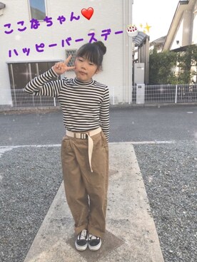 emi_mitoさん(キッズ・130cm)の春コーディネート