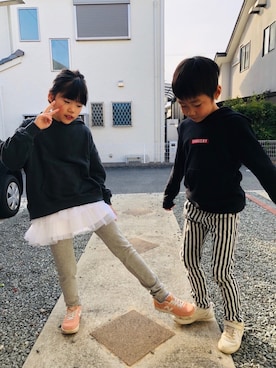 emi_mitoさん（キッズ・130cm）の春コーディネート