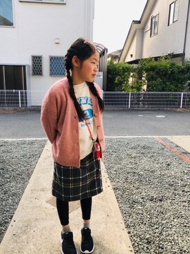 emi_mitoさん（キッズ・130cm）の春コーディネート