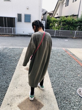 「JOURNAL STANDARD（ジャーナルスタンダード）のアイテム（スウェット）」を使った、emi_mitoさん（キッズ・130cm）の春コーディネート