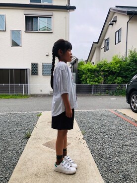 emi_mitoさん（キッズ・130cm）の夏コーディネート
