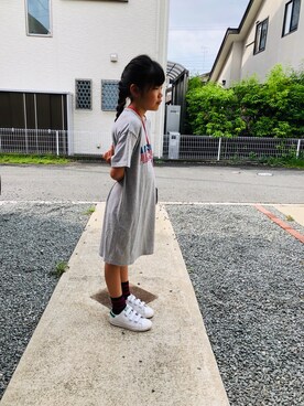 emi_mitoさん（キッズ・130cm）の夏コーディネート
