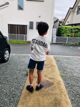 「SHAKA（シャカ）のアイテム」を使った、emi_mitoさん（キッズ・130cm）の夏コーディネート