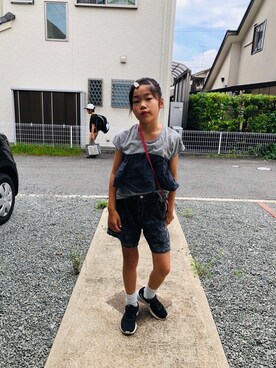 emi_mitoさん（キッズ・130cm）の夏コーディネート