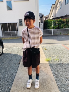 emi_mitoさん（キッズ・130cm）の夏コーディネート