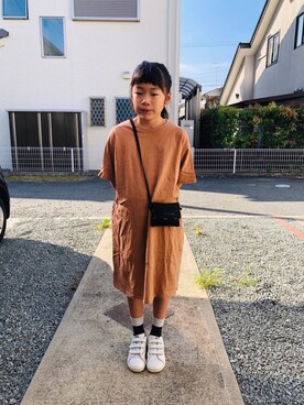 emi_mitoさん（キッズ・130cm）の夏コーディネート