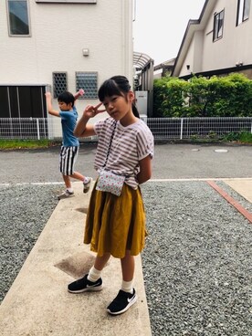 emi_mitoさん（キッズ・134cm）の秋コーディネート