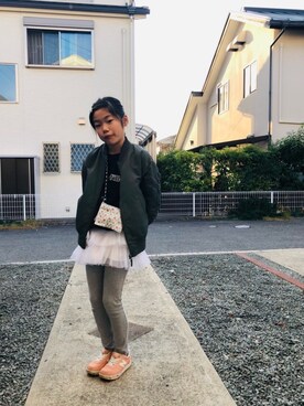 emi_mitoさん（キッズ・134cm）の秋コーディネート