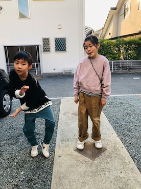 emi_mitoさん（キッズ・134cm）の冬コーディネート