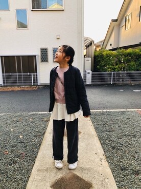 emi_mitoさん（キッズ・134cm）の冬コーディネート