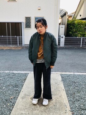 emi_mitoさん（キッズ・134cm）の冬コーディネート