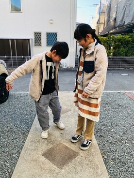 emi_mitoさん（キッズ・137cm）の春コーディネート