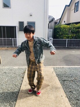 「JOURNAL STANDARD relume（ジャーナルスタンダード　レリューム）のアイテム（ジャケット/アウター）」を使った、emi_mitoさん（キッズ・134cm）の春コーディネート