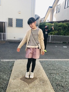 emi_mitoさん（キッズ・137cm）の春コーディネート