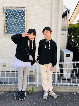 emi_mitoさん（キッズ・137cm）の春コーディネート