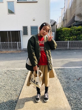 emi_mitoさん(キッズ・137cm)の春コーディネート