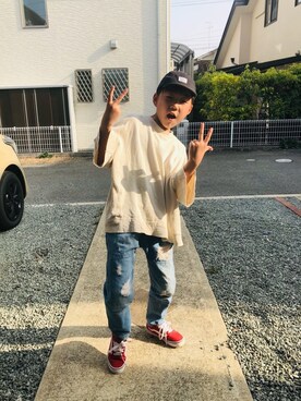 emi_mitoさん（キッズ・134cm）の春コーディネート