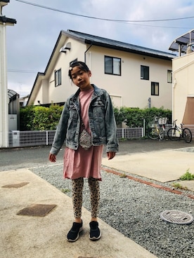 emi_mitoさん（キッズ・138cm）の春コーディネート