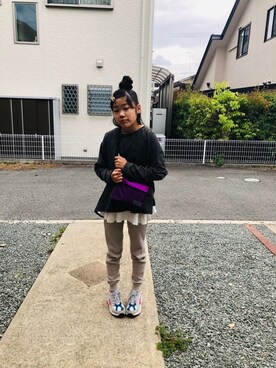 emi_mitoさん（キッズ・138cm）の春コーディネート