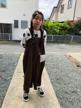 emi_mitoさん（キッズ・138cm）の春コーディネート