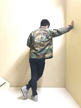 「TYPE BLUE（タイプブルー）のアイテム（パンツ）」を使った、ryuta.oさん（メンズ・174cm）の春コーディネート
