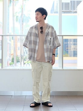 「417 EDIFICE（フォーワンセブンエディフィス）のアイテム（財布/小物）」を使った、SUZU-さん（メンズ・176cm）の夏コーディネート