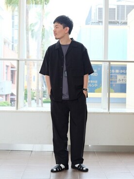 「417 EDIFICE」｜「アイテム（アクセサリー）」を使った、SUZU-さん（メンズ・176cm）の夏コーディネート