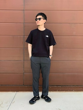 「417 EDIFICE（フォーワンセブンエディフィス）のアイテム（財布/小物）」を使った、SUZU-さん（メンズ・176cm）の夏コーディネート