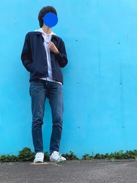 パーカーを使った ジーパン の人気ファッションコーディネート 身長 181cm 190cm Wear