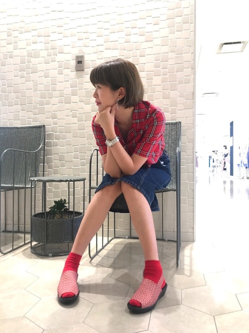 Enchanted 博多マルイ Enchanted博多マルイ店 Sneeke By Enchantedのサンダルを使ったコーディネート Wear