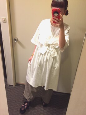 Maachaさん（レディース・162cm）の夏コーディネート