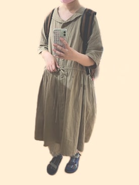 「RUBY AND YOU（ルビーアンドユー）のアイテム（バックパック/リュック）」を使った、Maachaさん（レディース・162cm）の夏コーディネート