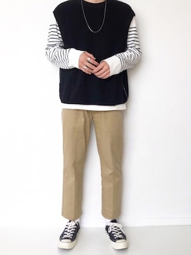 ざーとむさん(メンズ・168cm)の春コーディネート
